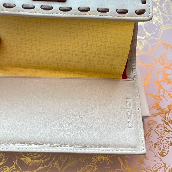 DOONEY & BOURKE Ecru Florentine Checkbook Organizer - Picture 6 of 6